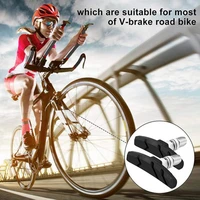 2pcs durable v type silent brake pads holder shoes for bmx road mtb bike bicycle parts accessories cycling equipment