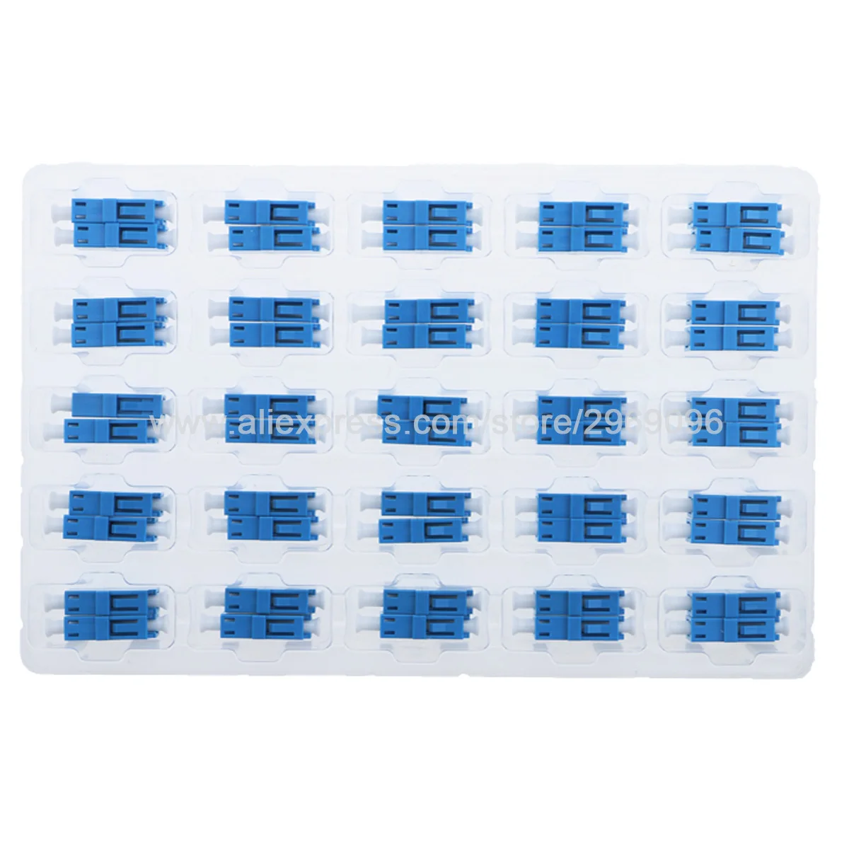 50 шт. FTTH LC UPC SX волоконно-оптический адаптер SC соединитель волоконный фланец