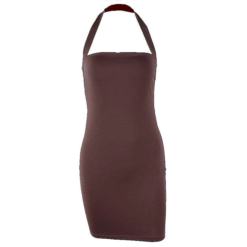

Yimunancy Bodycon Dress Women Halter Sexy Dress 2020 Ladies Summer Dress