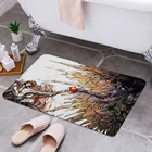 Недорогой Противоскользящий современный коврик Death Note, коврики для гостиной, балкона, ванной, коврик с принтом, Придверный коврик, коврик для прихожей и ванной