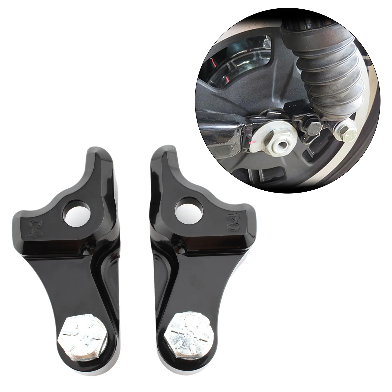 

Черный комплект для заднего понижения, подходит для мотоциклетных аксессуаров FLHRXS 2011-2013