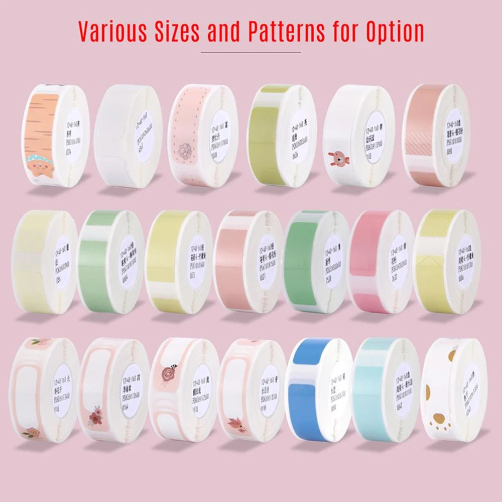 

Niimbot D11 Printing Label Supermarket Waterproof Anti-Oil Tear-Resistant Price Label Pure Color Scratch-Resistant Paper Roll