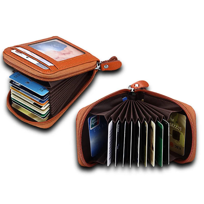 Кредитный ID держатель для карт кошелек Бизнес Женский Защита документов женский