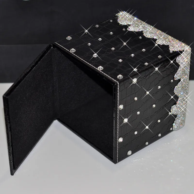 Квадратная коробка для салфеток Кристальный чехол кожаная бумажная полотенец