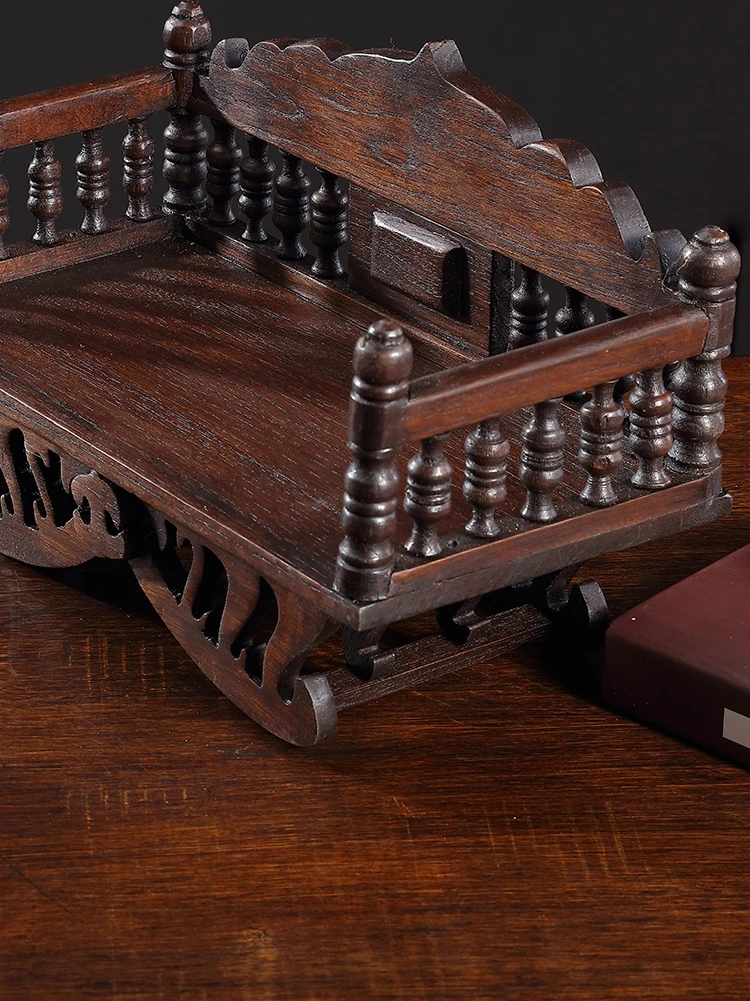 

Four Sides Buddha Ornament Base Southeast Asian Style Decorations Thai Soft Outfit Zen Table-Top Decoration