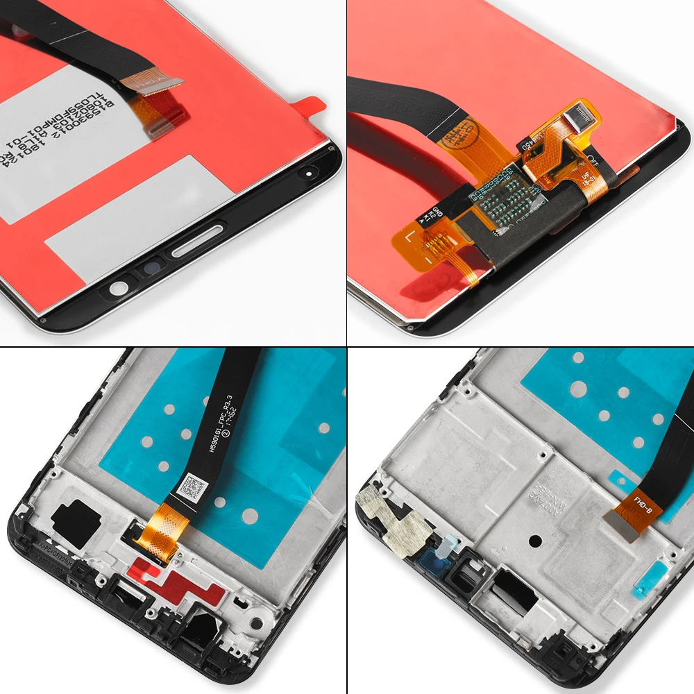 Pantalla Original para Huawei Honor 7X, Digitalizador de pantalla t&aacute;ctil de pantalla LCD para Huawei Mate SE, piezas de repuesto, BND-AL10 BND-TL10-4
