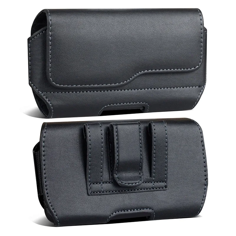Phone Pouch For Xiaomi Redmi Note 10 Pro 9S 9A 9C 8A POCO X3 NFC M3 F3 MI 11 Lite Ultra Case Leather Cover Belt Clip Holster Bag