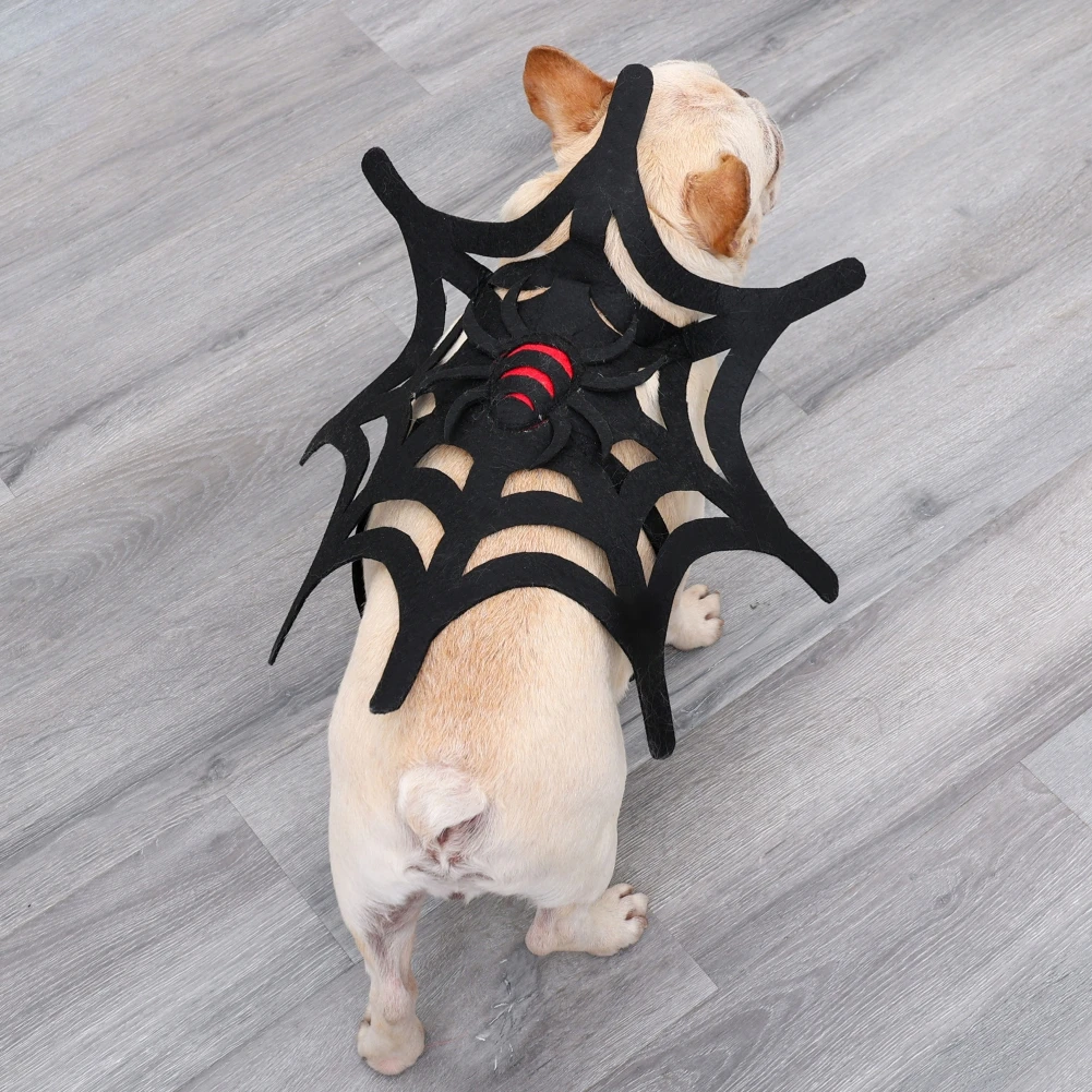 Одежда для домашних питомцев на Хэллоуин одежда пауков средних и больших собак