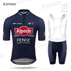 Альпекин FENIX 2020, трикотажная Мужская одежда для велоспорта, Униформа с короткими рукавами, Триатлон, дышащий, гелевая Подушка 19D
