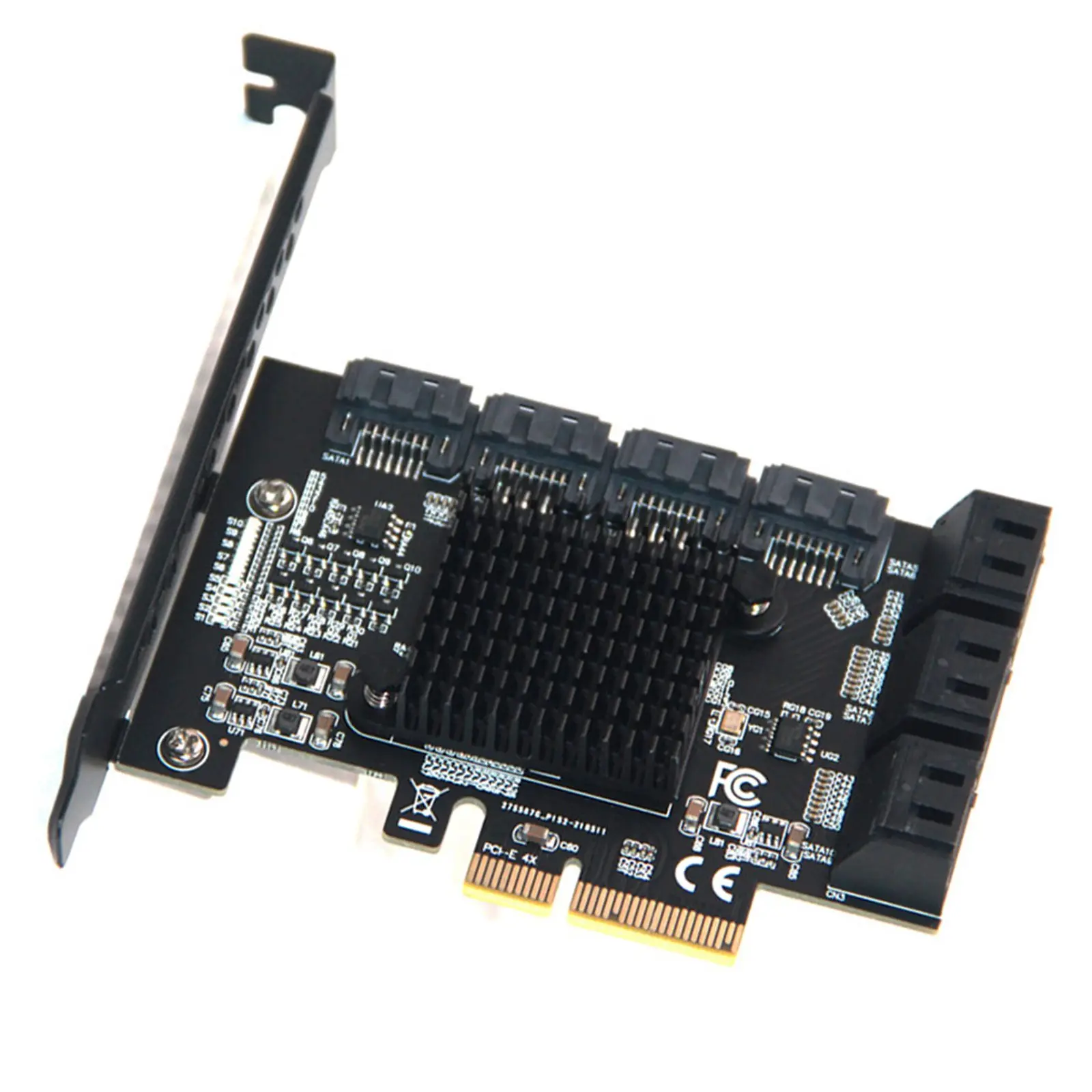

6/10 Port SATA PCIE 6Gbs Internal Adapter Converter SATA 3.0 Expansion Card