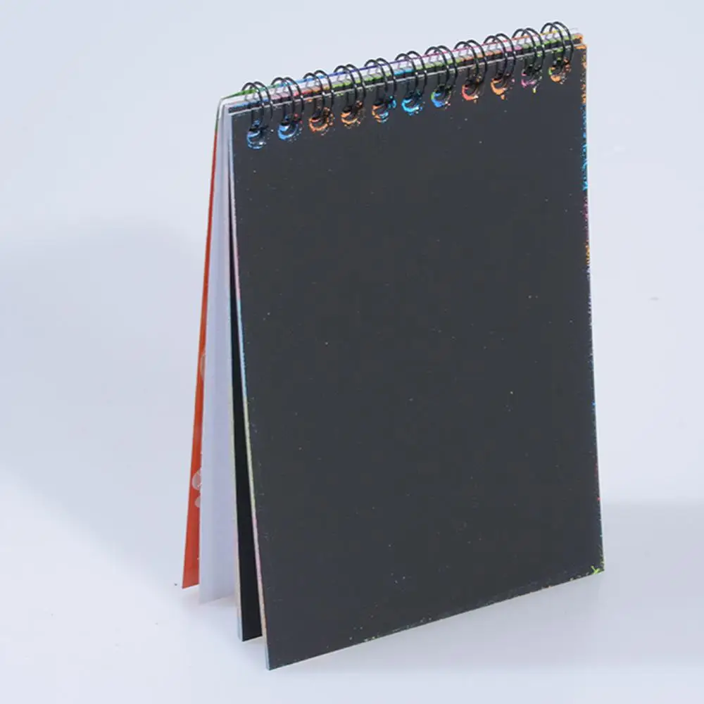 12 листов Magic выскабливание рисунок Бумага Цвет Фул картина Дудл для ноутбука с