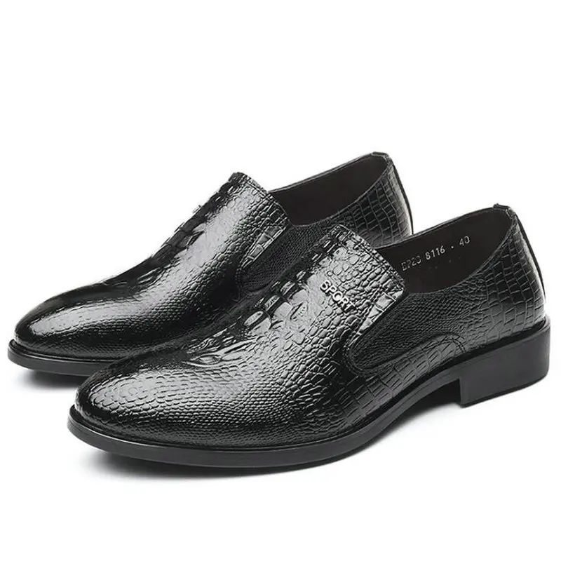 

2019 autumn new Men Dress Shoes Oxford Shoes Men's business casual leather shoes Men Formal Shoes C21-22