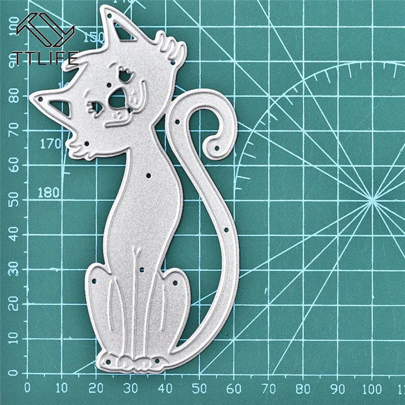 TTLIFE милые Вырубные штампы для скрапбукинга открыток тиснения трафарет вырубной