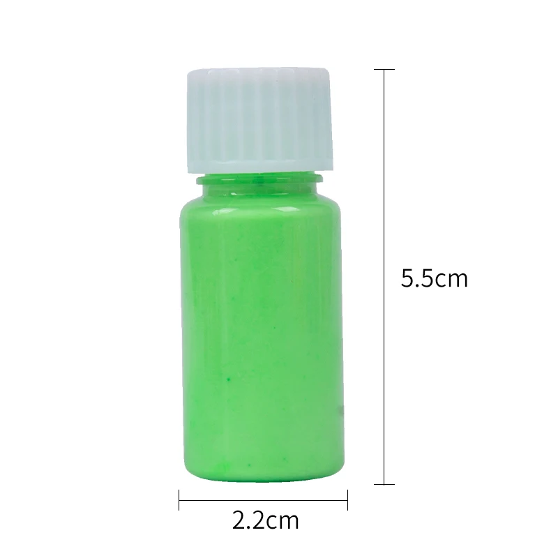 

40g fluorescent night runner human body luminous paint glows brightly in dark acrylic luminous paint DIY glow nail tool