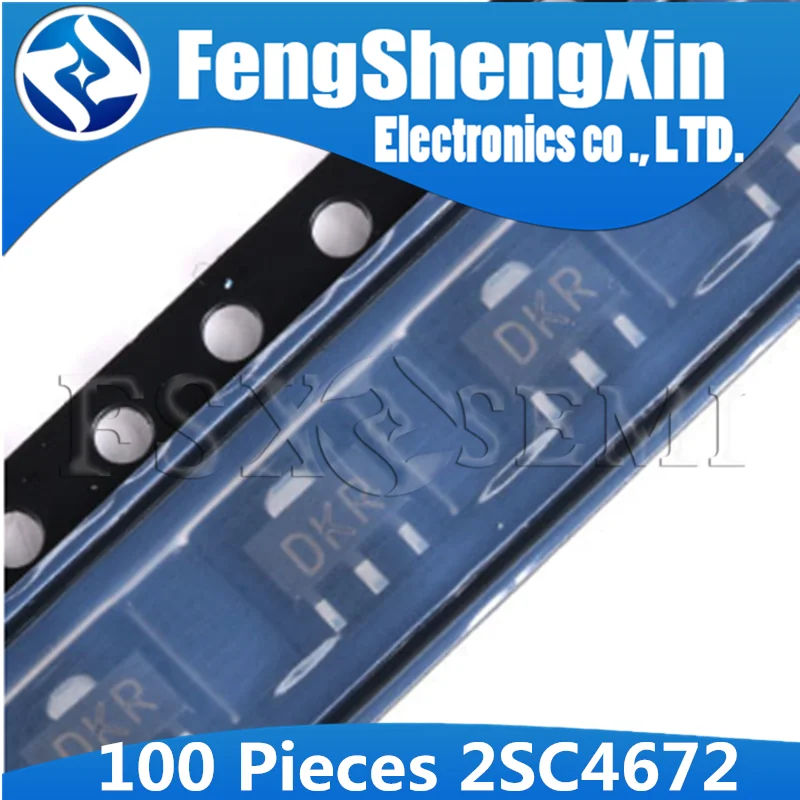 100pcs/lot 2SC4672 SOT89 DK C4672 SOT-89 SMD Low Frequency Transistor | Электронные компоненты и принадлежности