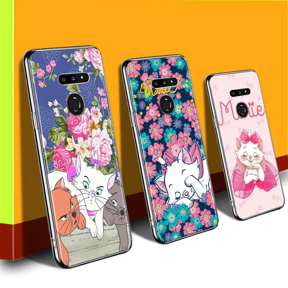 

Disney Marie Cat for LG G8 G8S G8X V30 V35 V40 V50 V60 ThinQ Q60 K40 K50 K41 K51 K61 K71 K92 Transparent Phone Case