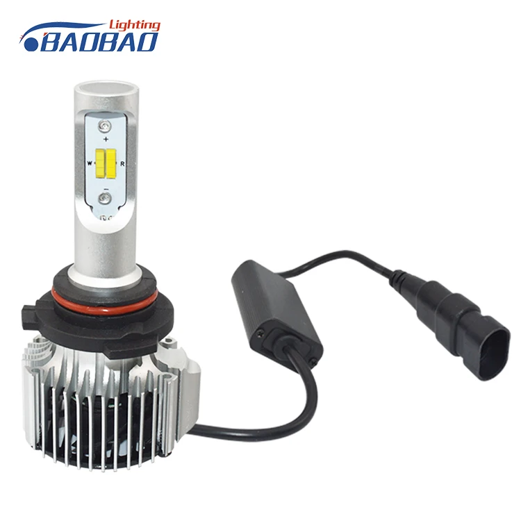 

Auto parts accessories car headlight bulb led lamp 36w H7 h11 H4 H13 9004 9005 9006 led headlight with white and yellow light