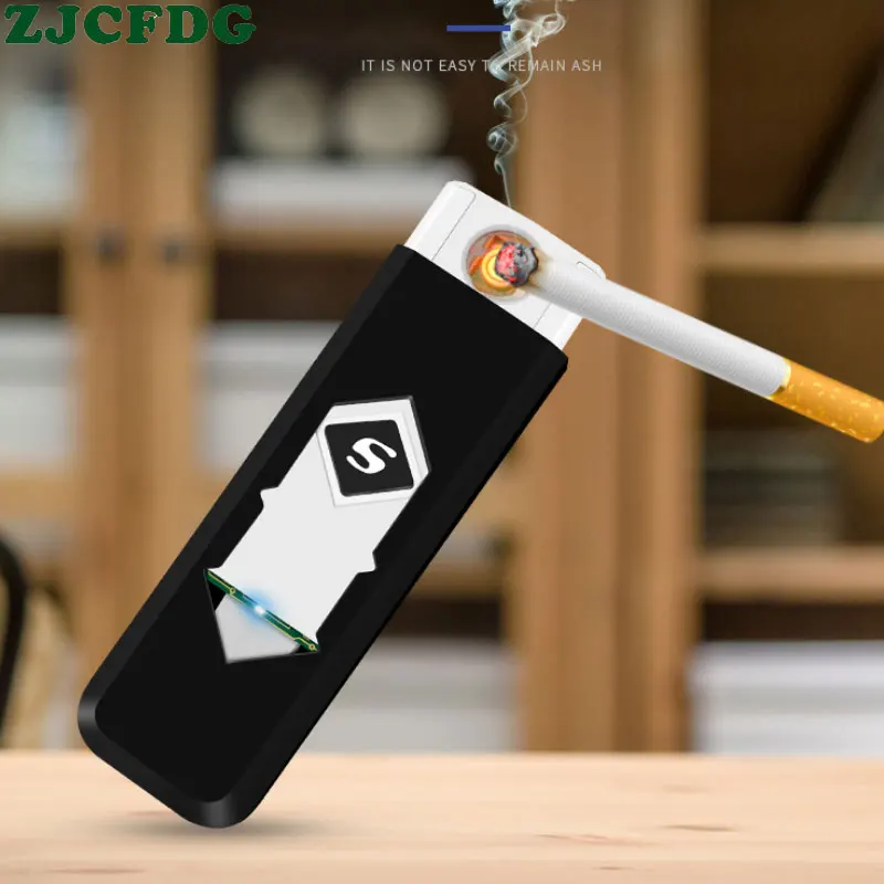 Креативная маленькая перезаряжаемая USB ветрозащитная и огнеупорная