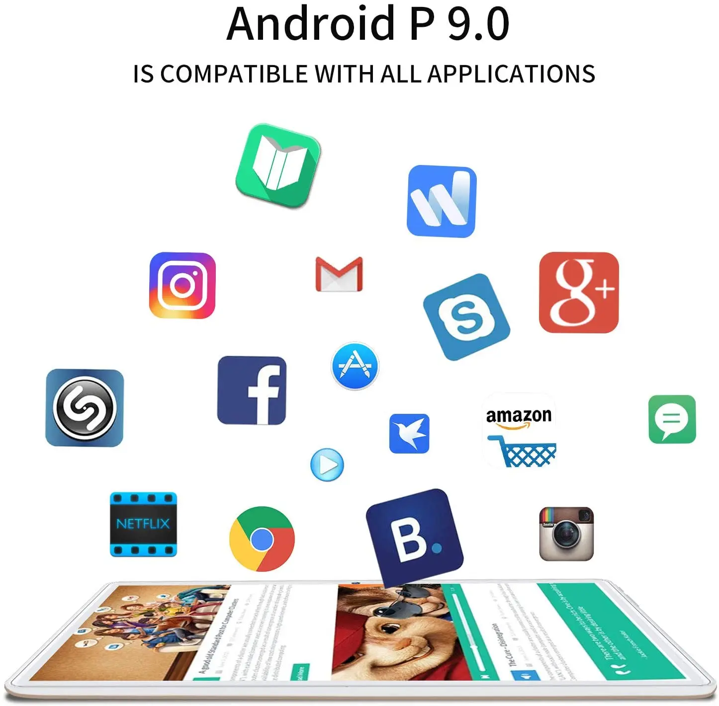 Бесплатная доставка Набор из 10 дюймов планшетный ПК Octa Core Android 9 0 Планшеты 1 &quotIPS