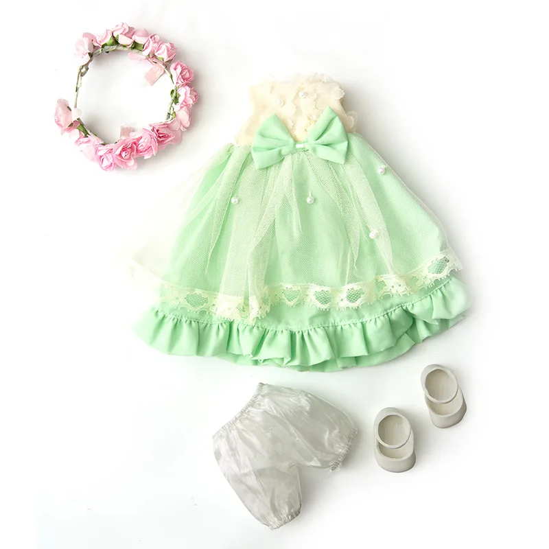 14 inch Vinyl Silicone Reborn Doll Sweet Dressing Toy Girl Princess Cute Realistic Toddler Accompany Birthday Gifts | Игрушки и хобби