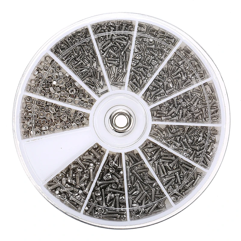 Mayitr 1000 шт./компл. винты из нержавеющей стали с гайками для ремонта солнцезащитных