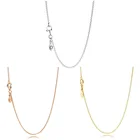 Женское ожерелье из серебра 2021 пробы, с шармами сделай сам