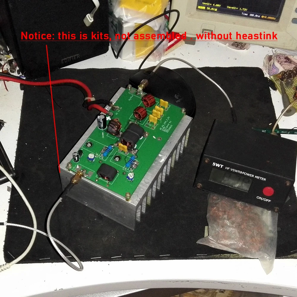 Линейный Радиочастотный усилитель мощностью 100 Вт высокочастотный мощности с