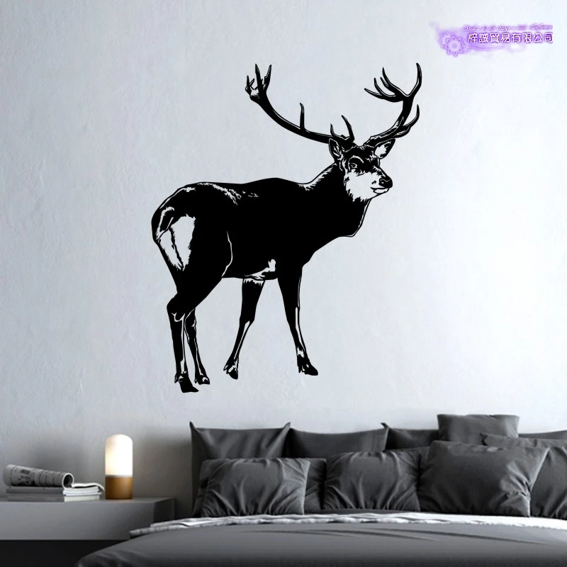 Стикер оленя Бак наклейка автомобиля плакаты с оленем Наклейки на стены Pegatina Quadro