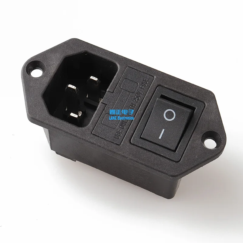 LZ-14-F19 with black switch and single fuse,both screw type