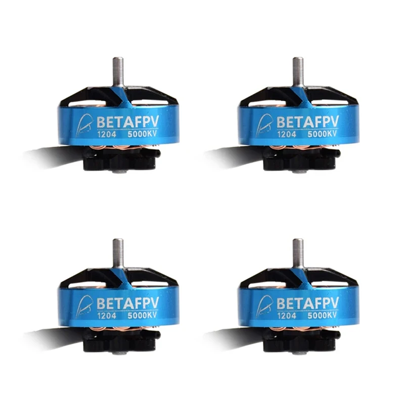 

BETAFPV 1204 5000KV 3-4S Brushless Motors with 1.5mm Shaft for 2-3inch RC Model Multicopter Spare Part