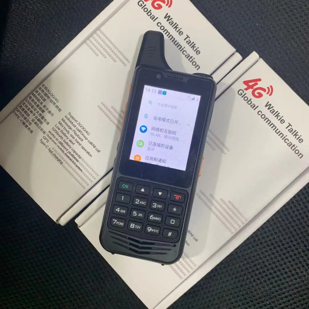 Радиоприемник Zello Poc Real-PTT SmartPTT 4G сеть рация с GPS SOS камера смартфон дальность 100 км -