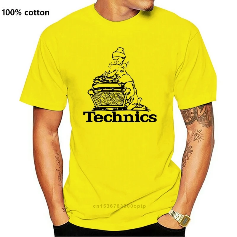 Классическая футболка Technics с когтями для диджея одежда B мальчиков поворотных