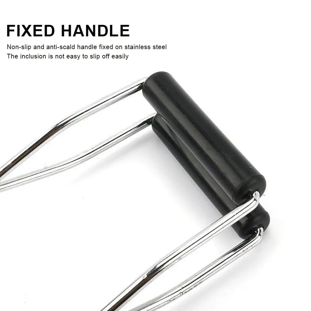 

Canning Tongs Stainless Steel Anti-scalding Lifter Household Non-slip Feeding Bottle Sterilization Clamp canning jar lifter tong