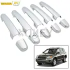 Хромированная накладка на дверную ручку для Toyota RAV4, 5 комплектов, молдинг, RAV 4, Безель 2006, 2007, 2008, 2009, 2010, 2011, аксессуары для украшения