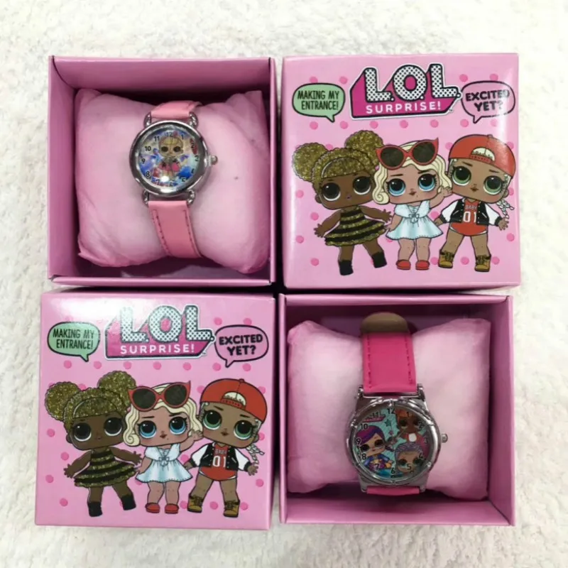 

lol surprise doll children cartoon watch box birthday gift children's toy doll accessories toys