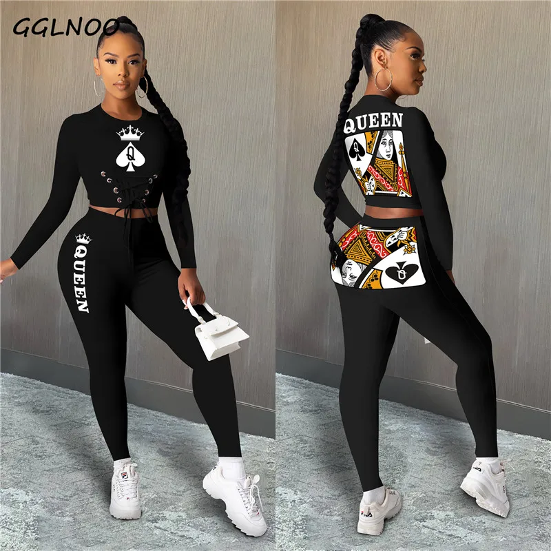 

GGLNOO Spades Q Playing Card Spot QUEEN Set