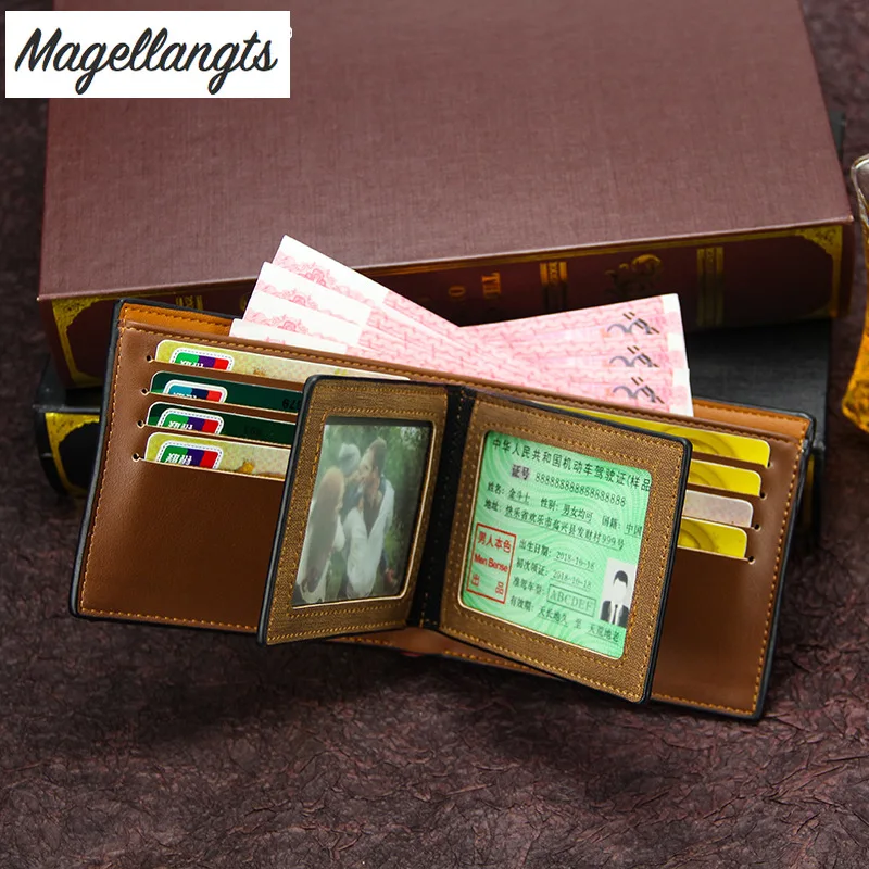 

New men's wallet short business wallet casual wallets fashion short wallet