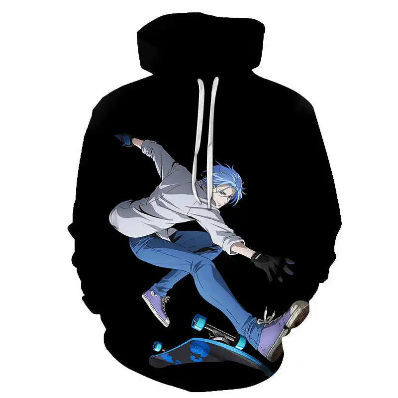 

Anime Hoodies Sk8 The Infinity 3D Print Hoodie Sweatshirts Sudaderas Harajuku Streetwear Women Men Clothes Men's Sets Tracksuit