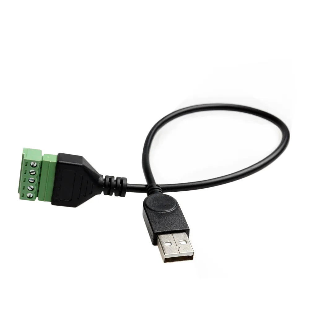 USB 3. 0 Type A Male к 5Pin винтовой защитный клеммный разъем переходной кабель провод 5P