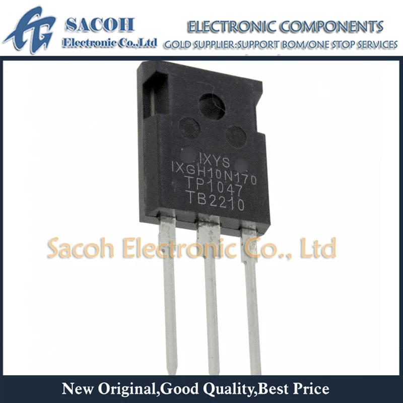 

New Original 5PCS/Lot IXGH10N170 IXGH10N170A or IXBH10N170 IXBH10N120 TO-247 10A 1700V High Voltage IGBT Transistor