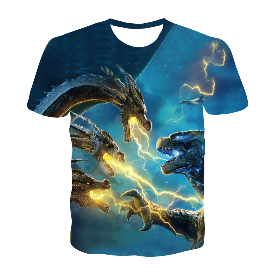 

Latest Harajuku Classic Games Little Monster Child Boys Girls T Shirt 3D Print Blouse Hip Hop Streetwear boy child tee shirt