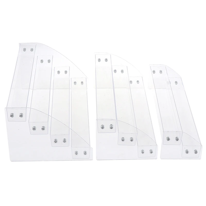 2-4 слоя съемный органайзер для лака ногтей акриловый прозрачный ящик хранения