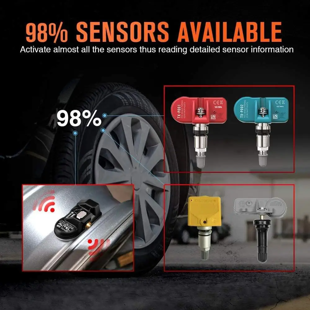 Autel MaxiTPMS TS408 TPMS инструмент для переобучения очистка активация/чтение датчиков