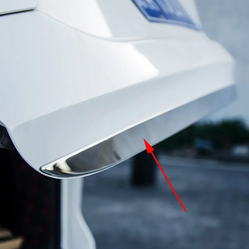 Нижняя крышка задней двери молдинговая отделка задняя дверь из нержавеющей