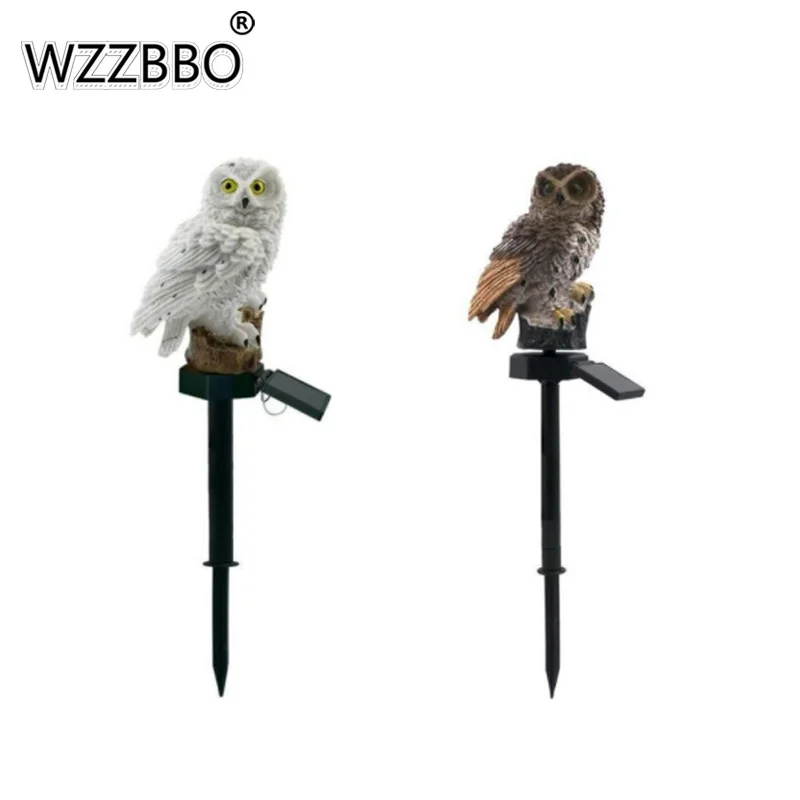

LED Lights Owl Animal Pixie Lawn Ornament Waterproof Lamp Unique Lights Outdoor Solar Lamps