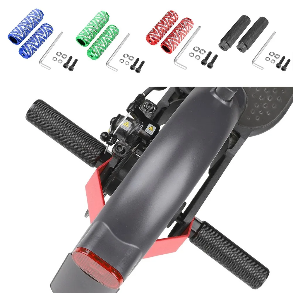 

1 Pair Back Pedal Rear Feet Rest Foot Pad For XiaoMi M365/Pro/Pro2/1S Electric Scooter Anti-slip Pedals Bike Accessories