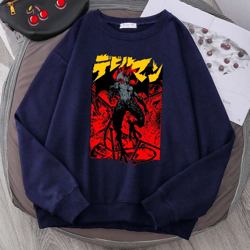 

Anime Red Hell Demon Hoodie Mens Loose Fashion Sweatshirt Hip Hop Streetwear Hoodies Comfortable Fleece Sweatshirt For Male