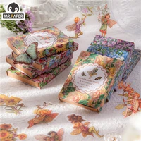 mr paper boxed flower fairy diary series decorative diary stickers scrapbook planner japanese decorative stationery stickers