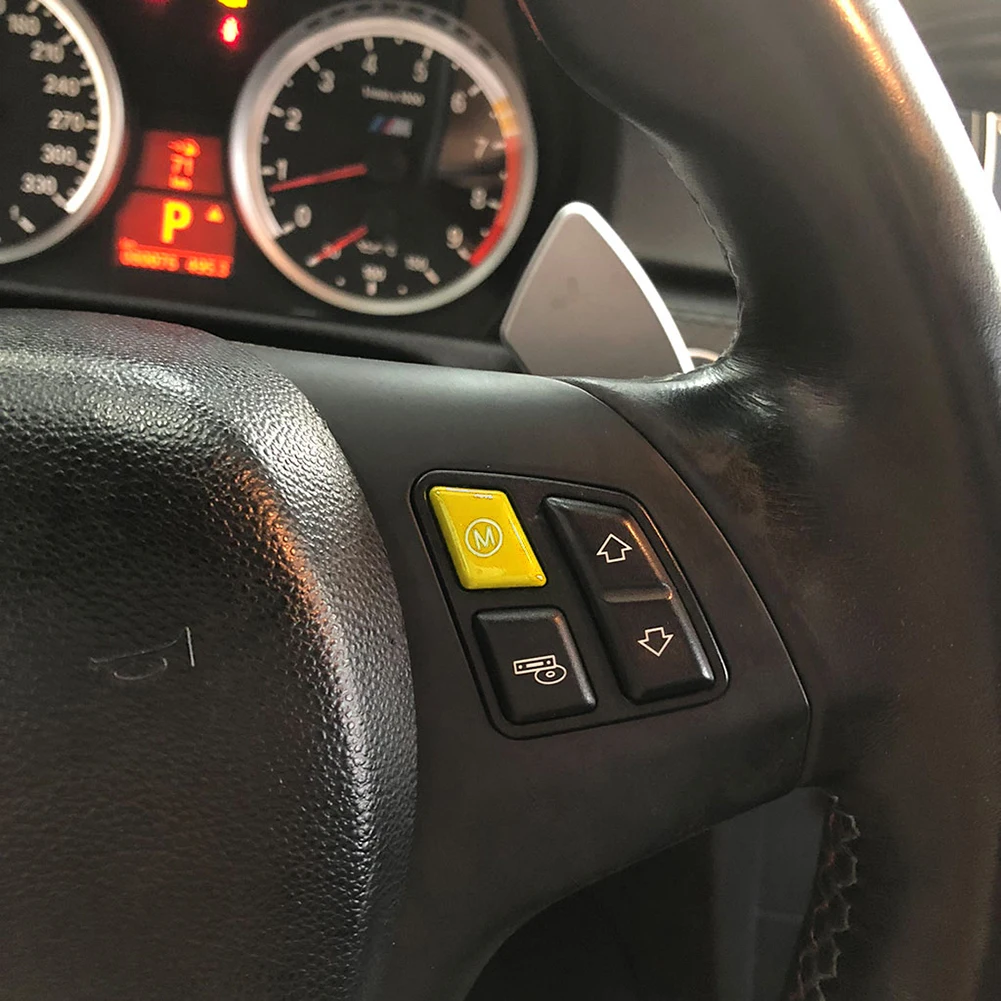 Желтая кнопка переключения режима рулевого колеса для BMW 3 серии M3 2007-2013 |