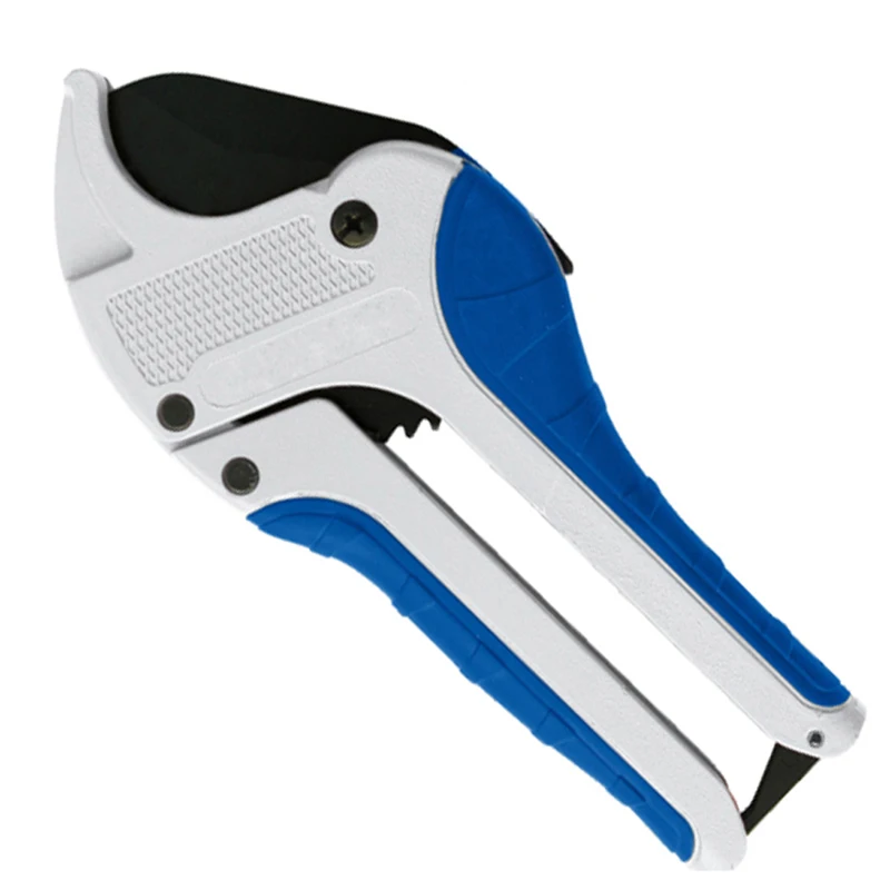 

C-Mart 8 Inch Heavy Duty PVC Pipe Cuttter Cutting Rang 3 to 42mm Professional PPR Plastic Tube Scissors Shears Cutters SK4 Blade